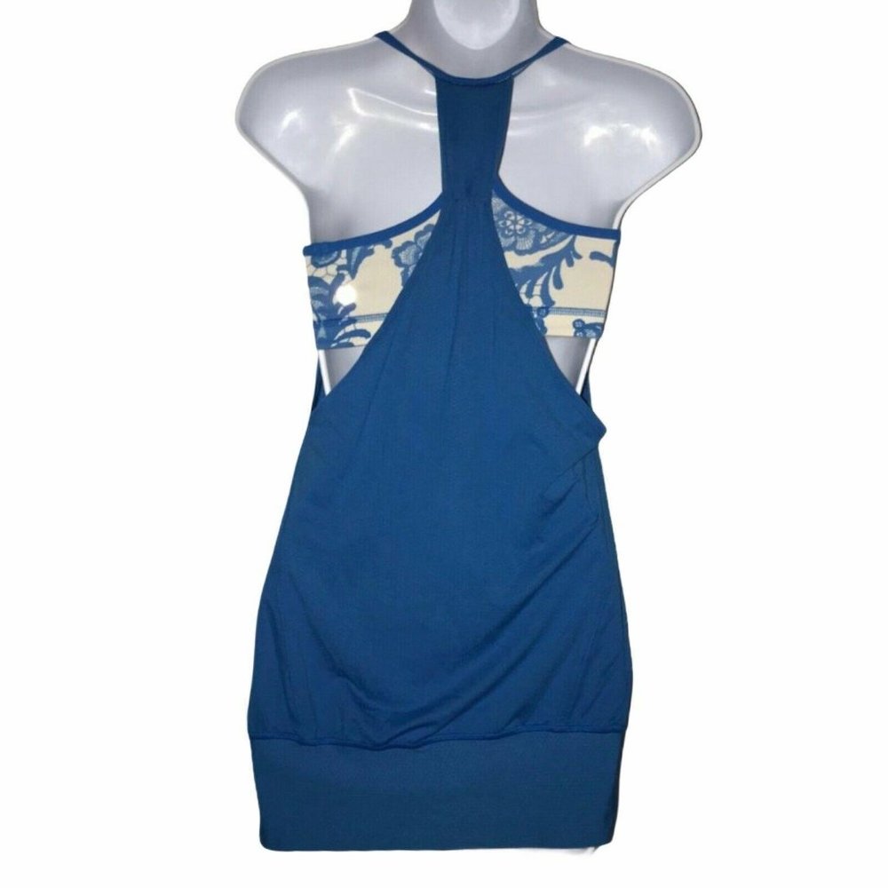 Lululemon No Limits Floral Athletic Tank Top 4 XS - Picture 6 of 8